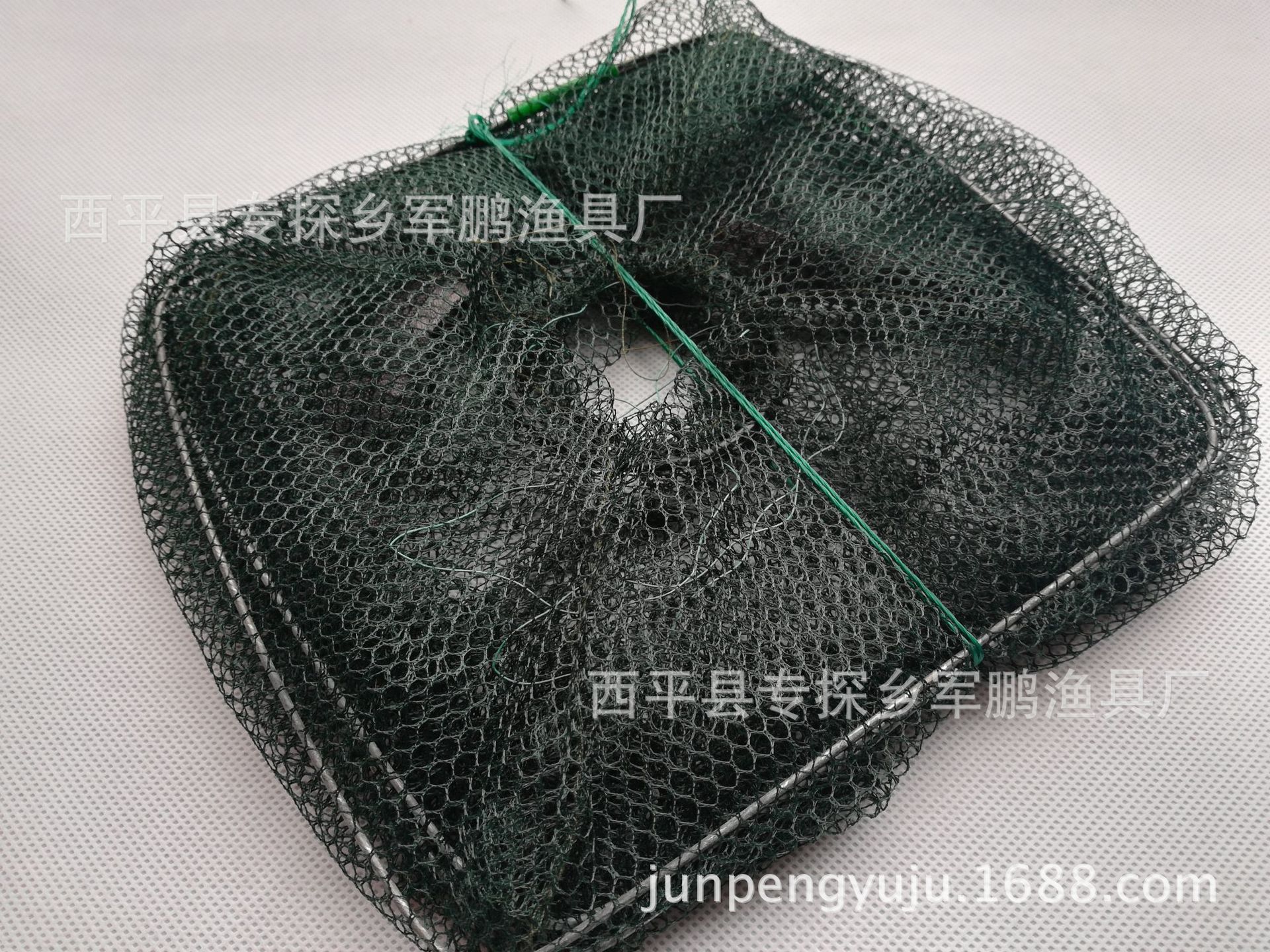 便携式折叠方形鱼网虾笼水产养殖螃蟹龙虾捕鱼笼宠物观赏虾养殖工具详情13