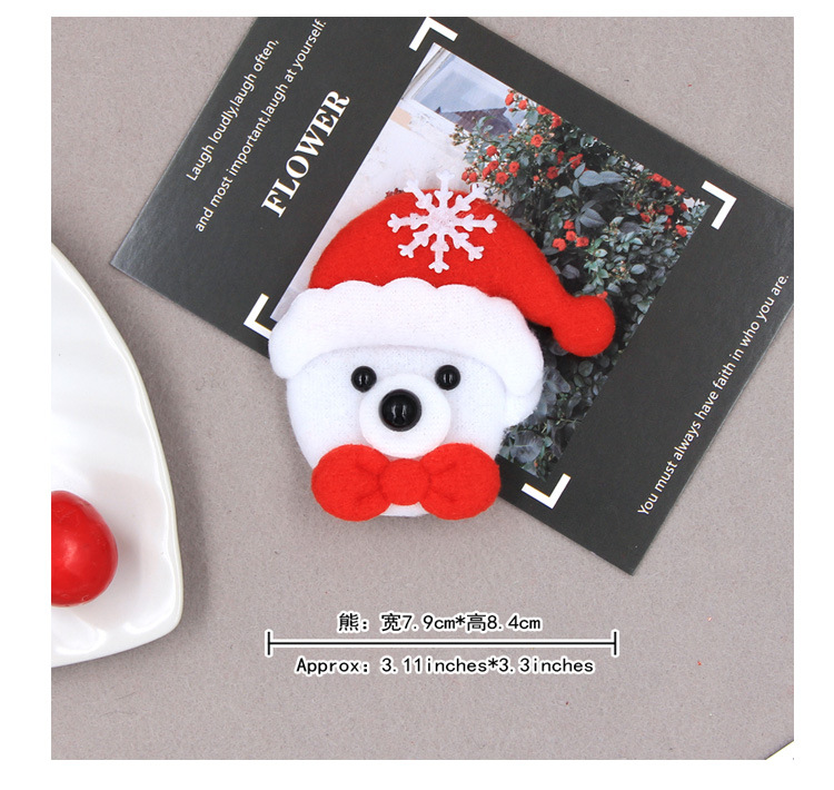 韩版圣诞驯鹿雪人圣诞老人圣诞树配饰毛绒麋鹿发箍头饰配件详情28