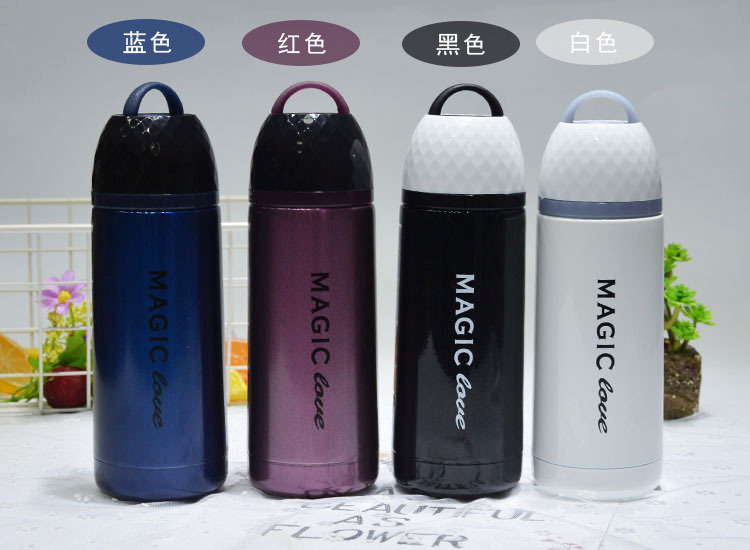 促销礼品印logo慕色水晶保温杯男女学生不锈钢情侣水杯便携水壶杯详情3