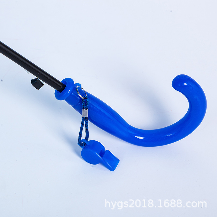 Factory wholesale of fresh and clean black vinyl anti-drip automatic long-handled straight pole cartoon umbrellas to protect against heavy rain pic 22