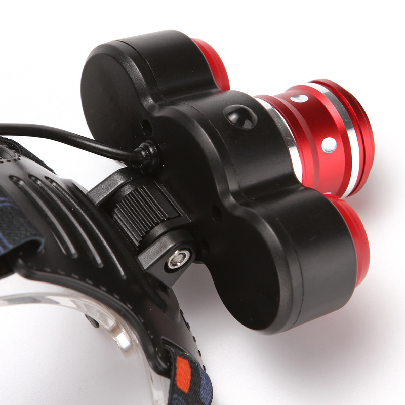 The new T6+cob high-power rechargeable aluminum alloy zoom headlamp, cob strong light, is selling well both cross-border and outdoors pic 38