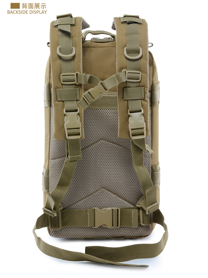 Yitu Tactical Camouflage Bag Outdoor Camping Backpack Double-Shoulder Military Enthusiast Bag New Upgraded Version 3P Backpack wholesale pic 13