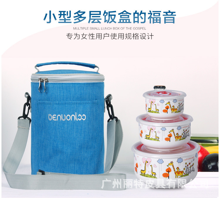 Trilis Fashion Ice packs, student lunch box bags, lunch bags, Oxford Cloth water-resistant bento bags, insulated bags wholesale pic 18