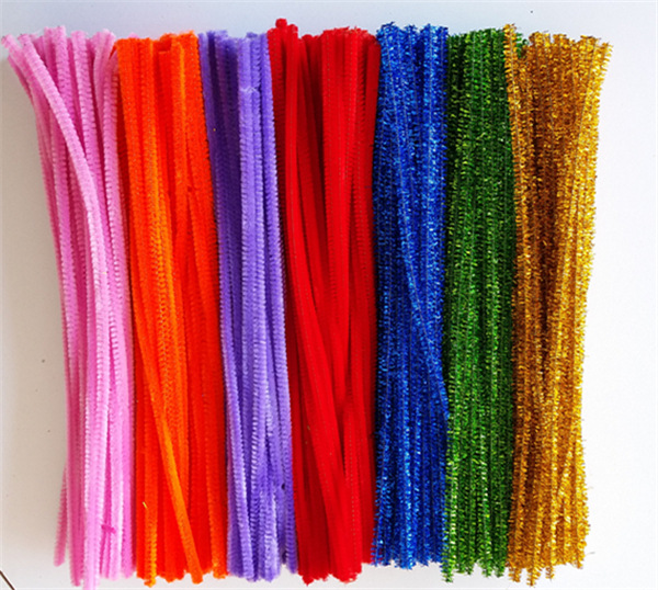 多规格超密扭扭棒玩具幼儿园DIY益智制作毛绒条儿童手工材料配件详情4