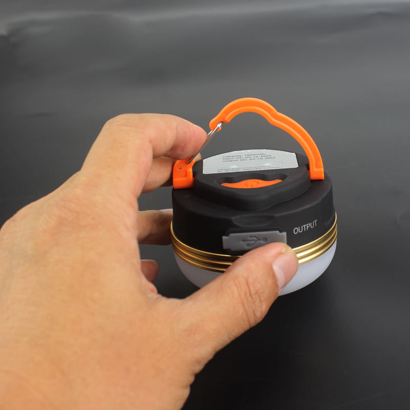 Rechargeable LED outdoor tent lights, camping lights, fishing lights, USB magnets, emergency mobile phone charging, cross-border labeling and distribution pic 45