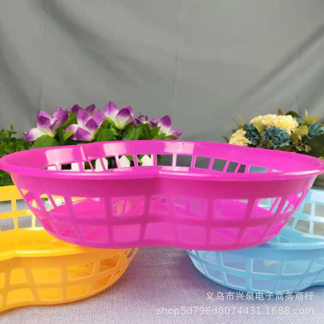 【 Zone 3-7 】A-6 draining fruit baskets 500 yuan per box, leaking fruit baskets, candy baskets, one-yuan store, draining fruit baskets, one-yuan and two-yuan wholesale supply pic 3