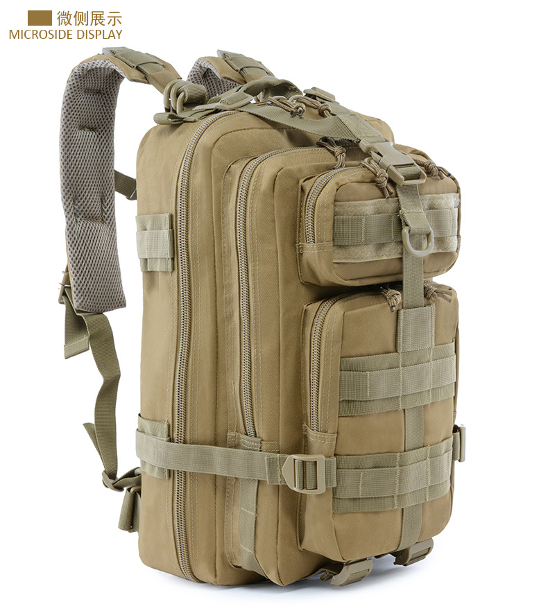 Yitu Tactical Camouflage Bag Outdoor Camping Backpack Double-Shoulder Military Enthusiast Bag New Upgraded Version 3P Backpack wholesale pic 11