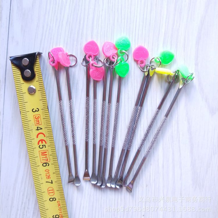 【 Zone 1-4 】【 Heart-shaped Pendant Ear Scoop 】100 yuan per bottle 12,800 yuan per box Ear scoop Metal Ear scoop Key Pendant ear scoop Ear scoop Box Ear picking Small commodity supply 1 yuan product pic 4