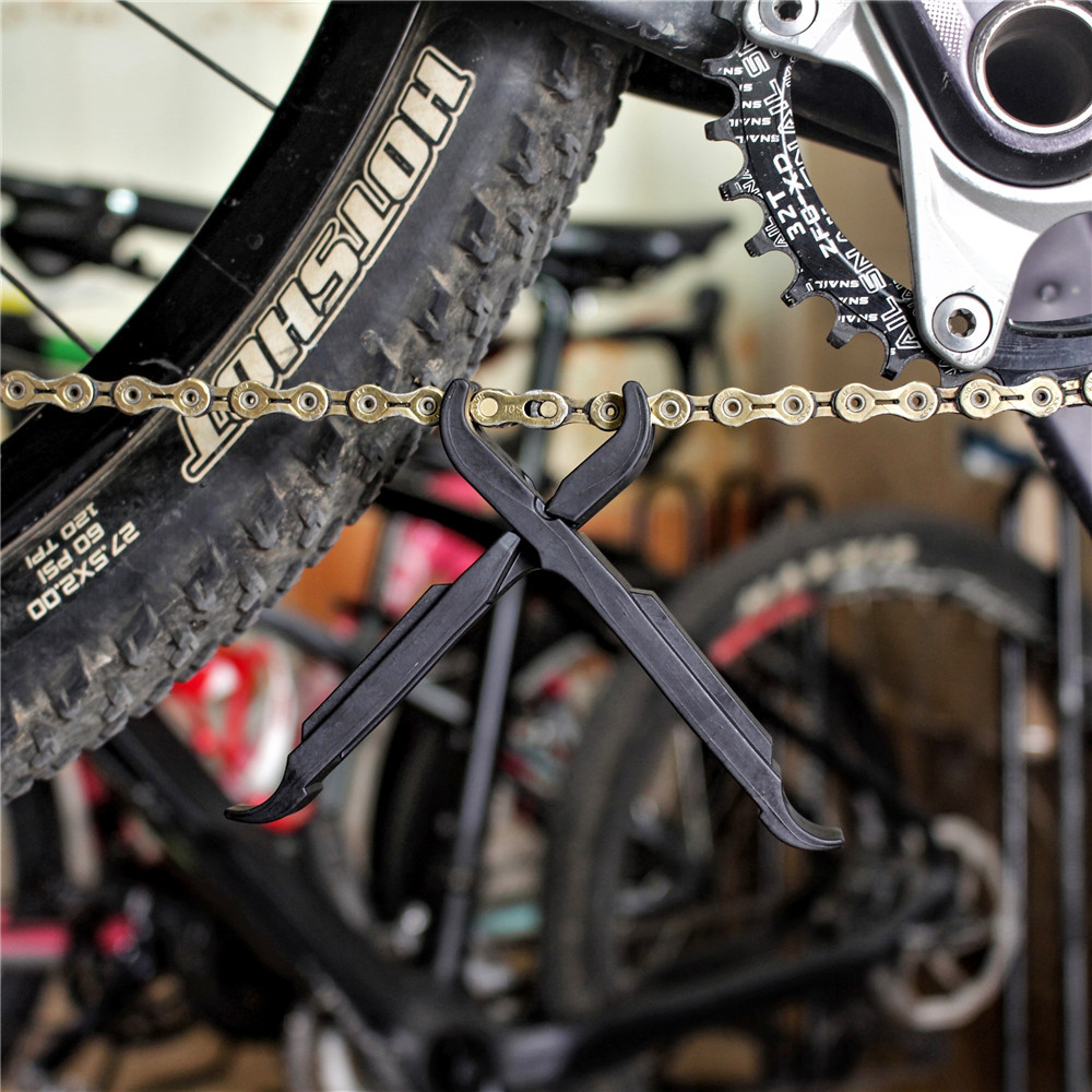 Road mountain bike multi-functional tire prying rods, chains, tire scraping and patching tools, bicycle accessories pic 22