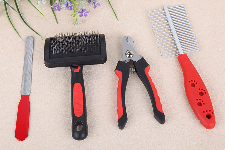Fengpei Pet Cleaning Supplies Set, Beauty nail clippers, files, Combs Set, Factory direct sales of pet supplies pic 4