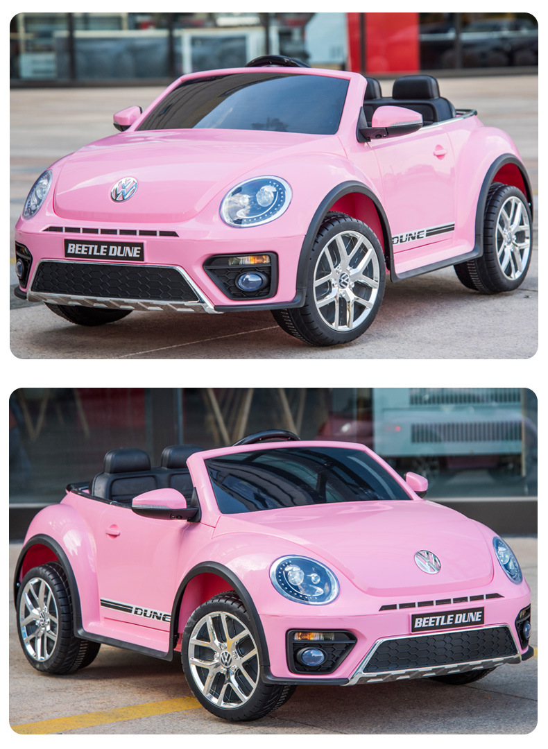 甲壳虫儿童四轮电动车可坐人遥控童车宝宝玩具车适合1-3岁男女孩母婴用品详情14