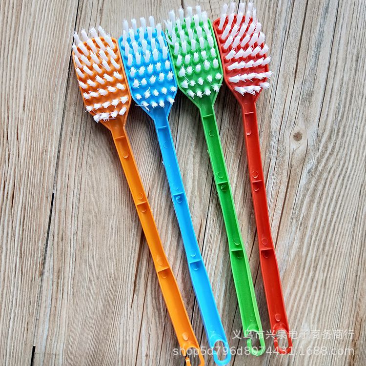 【 Zone 3-7 】 Toilet brush 360 yuan per box, plastic square head toilet cleaning brush, toilet hygiene brush, one-yuan hot product wholesale pic 6