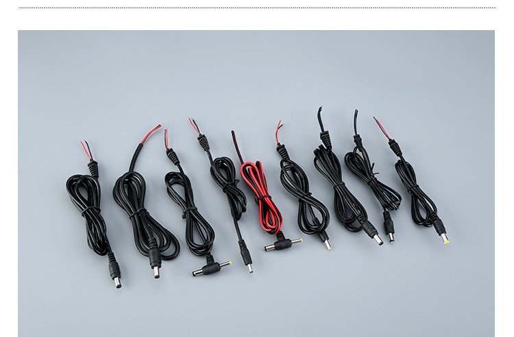 The manufacturer wholesals DC power connection cables 5521 and 5525, charging cables, ac connection cables, power cords, wires and cables pic 10