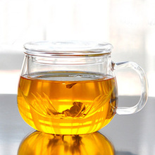 Danish solo glass water cooler, heat and cold water cooler, large-capacity juice jug, glass water jug, creative pic 1