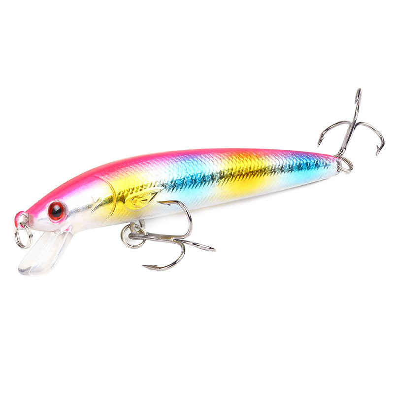 Luya bait Cross border Minnow bait 10cm/9g floating ring bead simulation bait Hard bait Bait bait bait bait bait bait fishing gear products pic 19