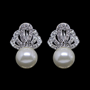 欧美时尚精美饰品流行热销速卖通新款烧焊水钻爪链水滴耳钉耳环女详情2