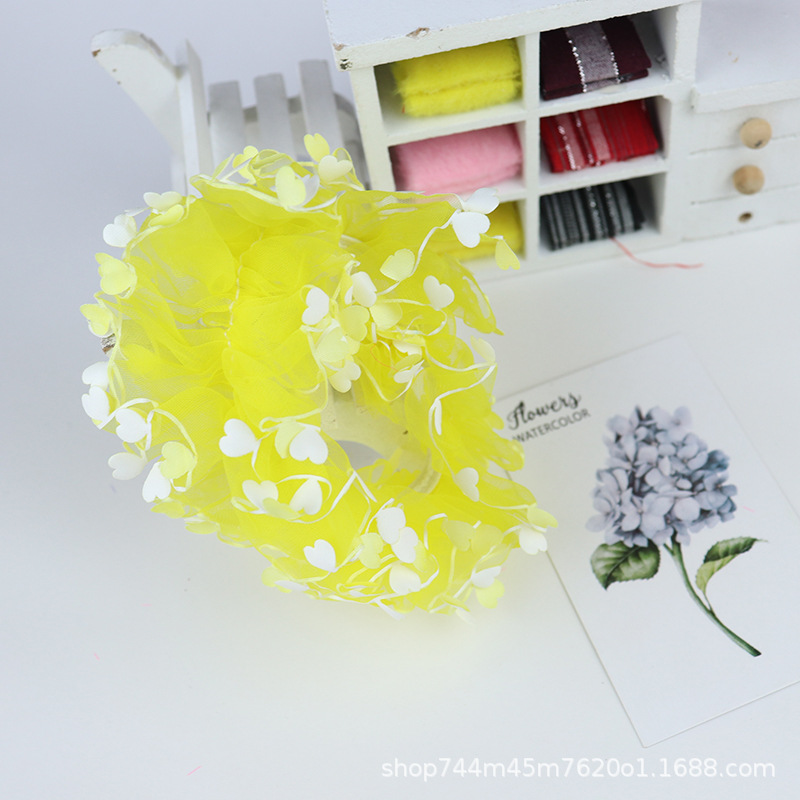 盘发头饰 蕾丝发圈 儿童表演头饰 儿童发圈 一元百货详情8