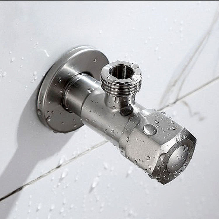 304不锈钢冷热水家用加长三角阀4分马桶止水阀热水器角阀一进二出详情17