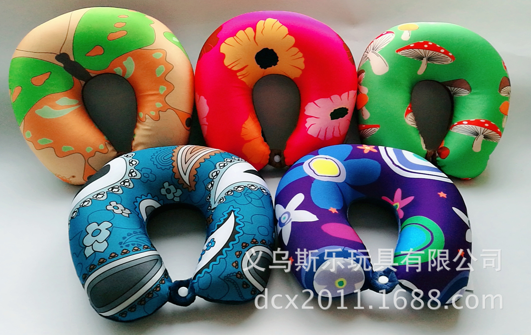 Customized U-shaped pillow with EPS printed and gold-embossed LOGO neck support pillow, side sleep travel breathable back support pillow pic 20