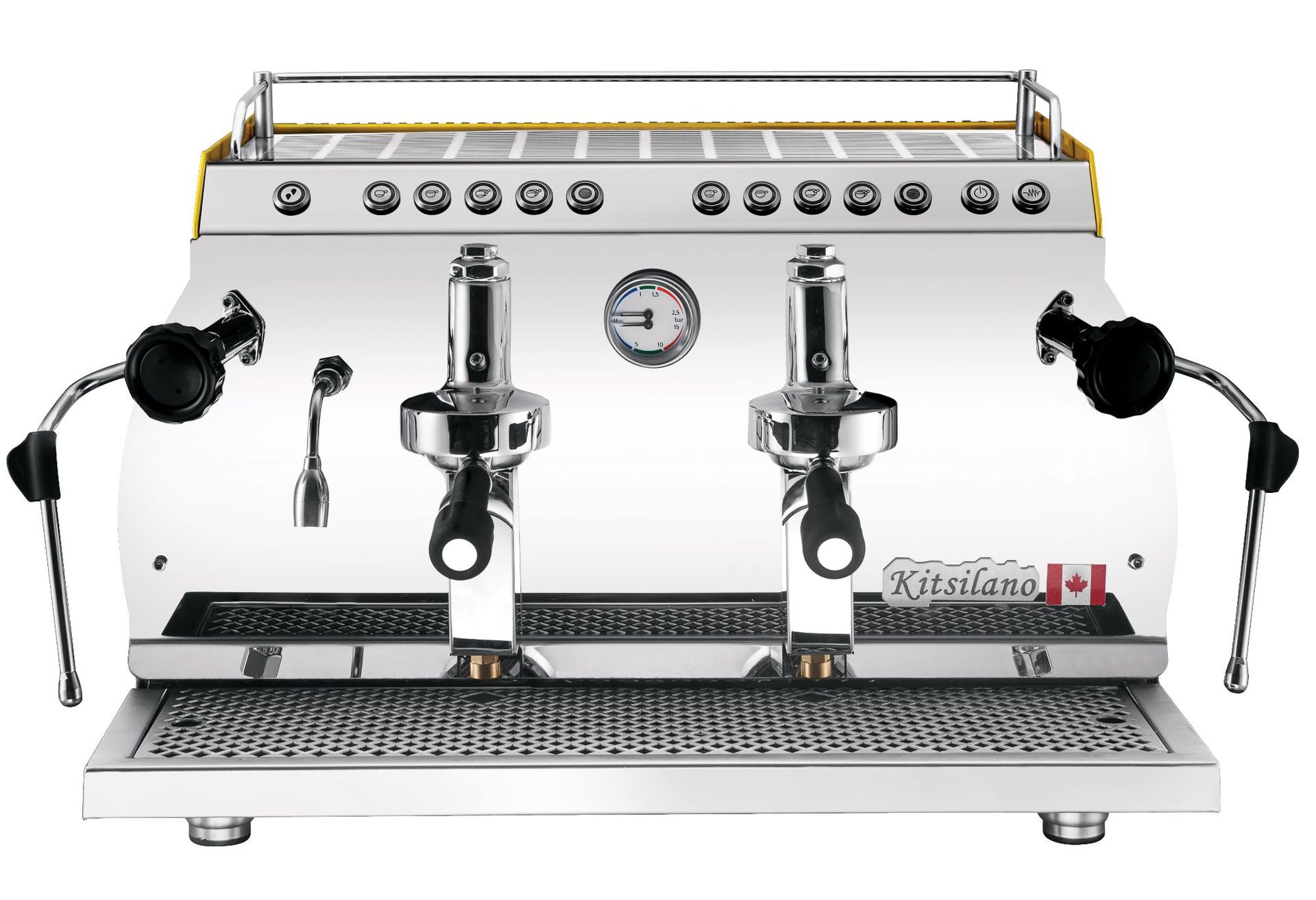 Comercial doble cabeza semiautomática E61 control electrónico máquina de café leche espuma pic 21