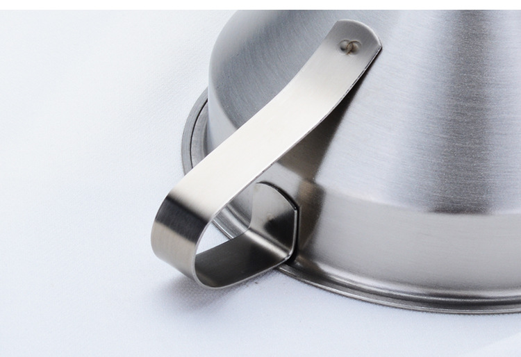 Ain 304 stainless steel wine ladle, over 1 jin specification, soy sauce measuring spoon, Chinese-style hook, thickened wine ladle with a strainer pic 25