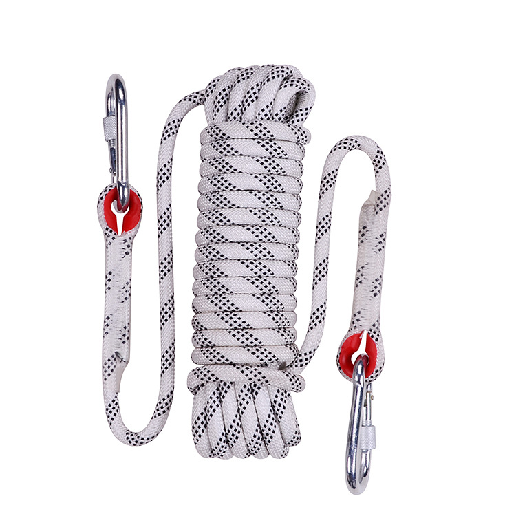 Cross-border discount: Reflective outdoor climbing rope, nylon rope, climbing rope, survival rope, rappelling rope, polyester mountaineering safety rope pic 16