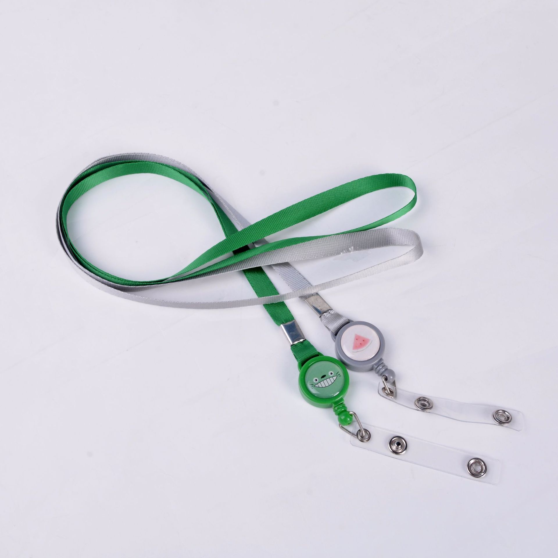 Cute telescopic Korean rope, student card hanging rope, easy-pull buckle, small and clear, bus card protective cover, long rope pic 10