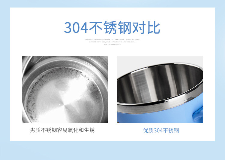 304 нержавеющие стальные мультяшные мультяшные стаканчики с крышкой и двойной теплоизоляцией pic 8