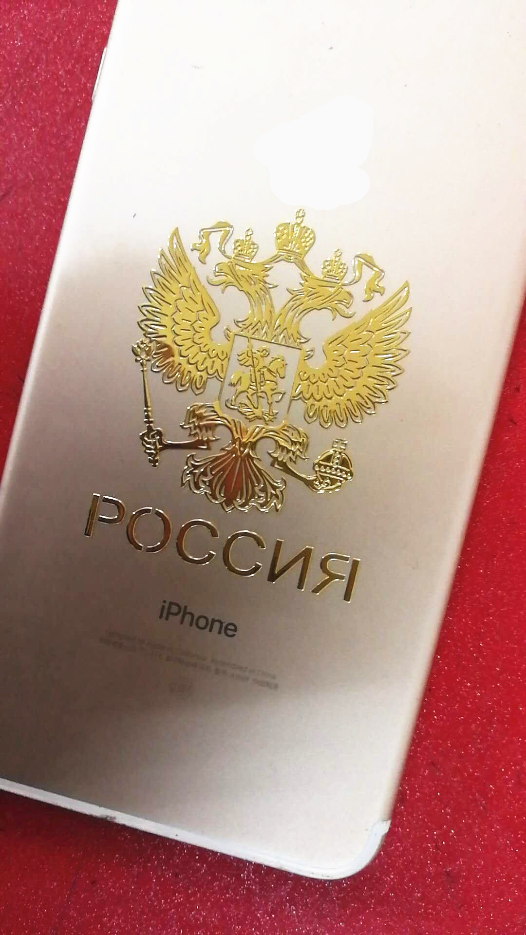 A Russian car with a shield-shaped coat of arms, a nickel metal Russian text sticker with the Federal Eagle logo A299 pic 7