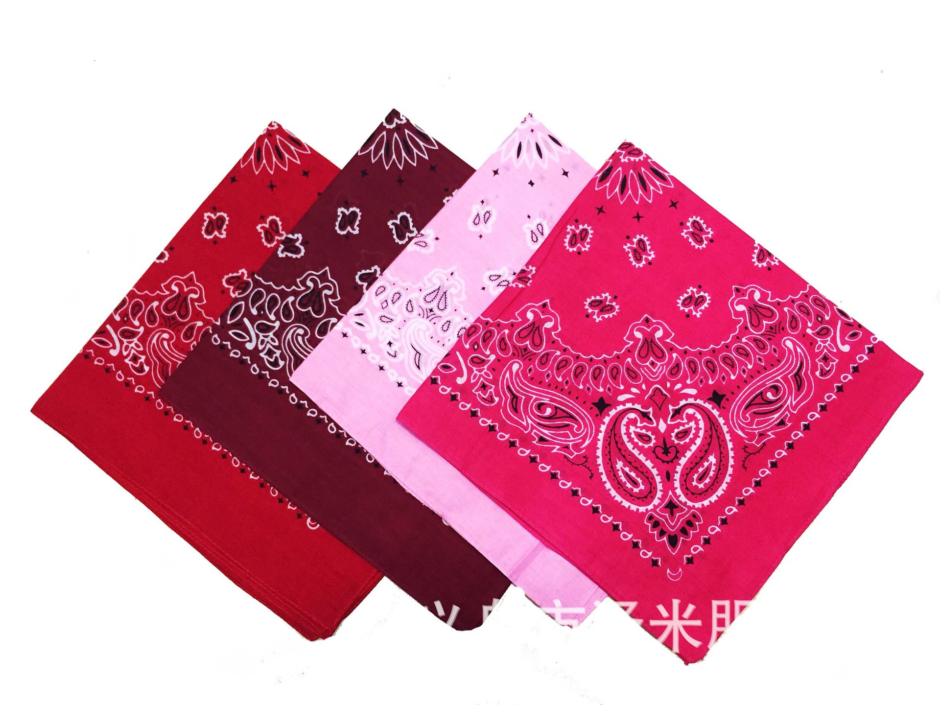 Cross-border pure cotton headscarf, sunflower Bandana scarf, outdoor printed all-cotton square scarf, wholesale in stock, printed log pic 4