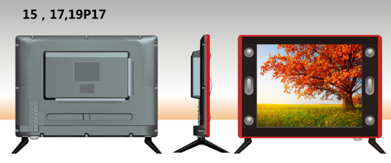 We supply 17-inch built-in digital TV DVB-T2 LCD TVS and 12V DC home color TVS pic 8