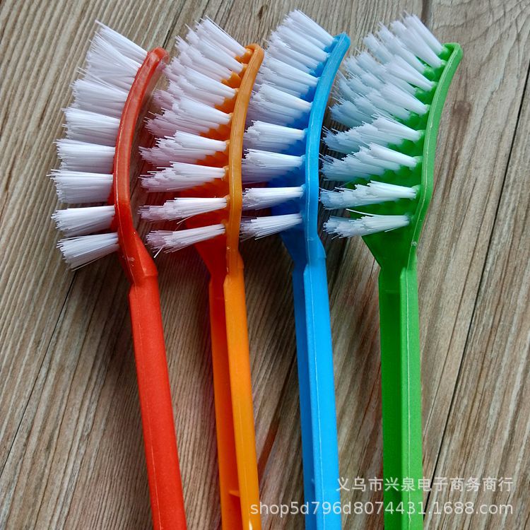 【 Zone 3-7 】 Toilet brush 360 yuan per box, plastic square head toilet cleaning brush, toilet hygiene brush, one-yuan hot product wholesale pic 3