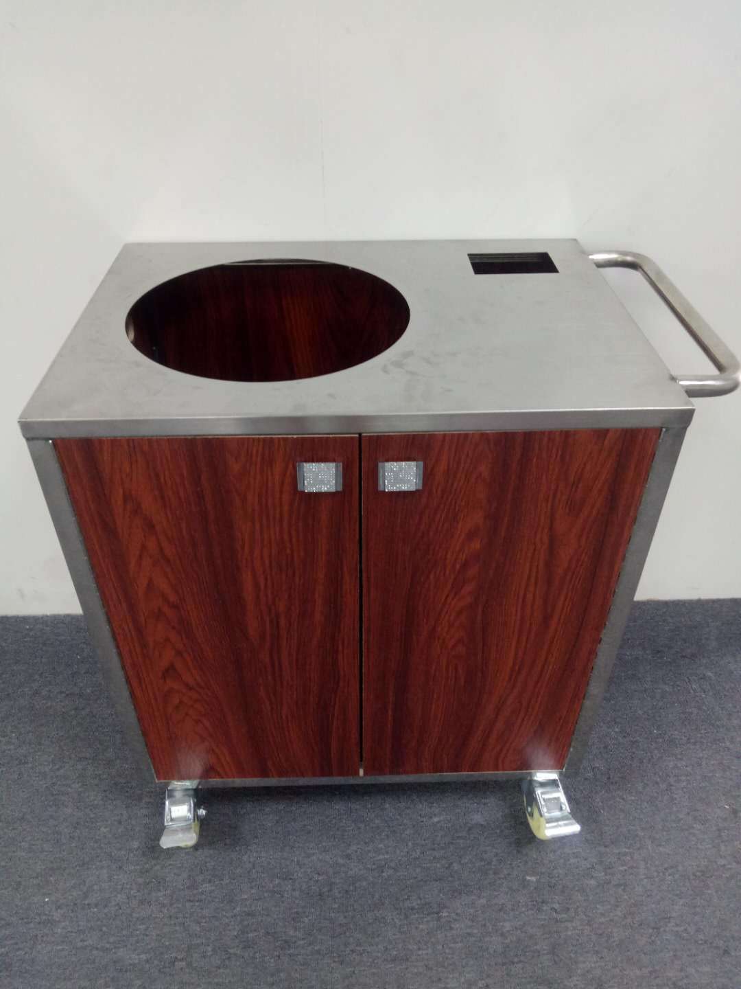 Wholesale of commercial multi-functional hotel restaurants, stainless steel self-service combination mobile table food carts, seafood steam hot pot pic 8