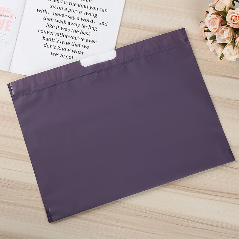 Plastic drawstrap EVA frosted packaging bags for clothing handbags, creative shopping cosmetic gift bags are available upon request pic 16