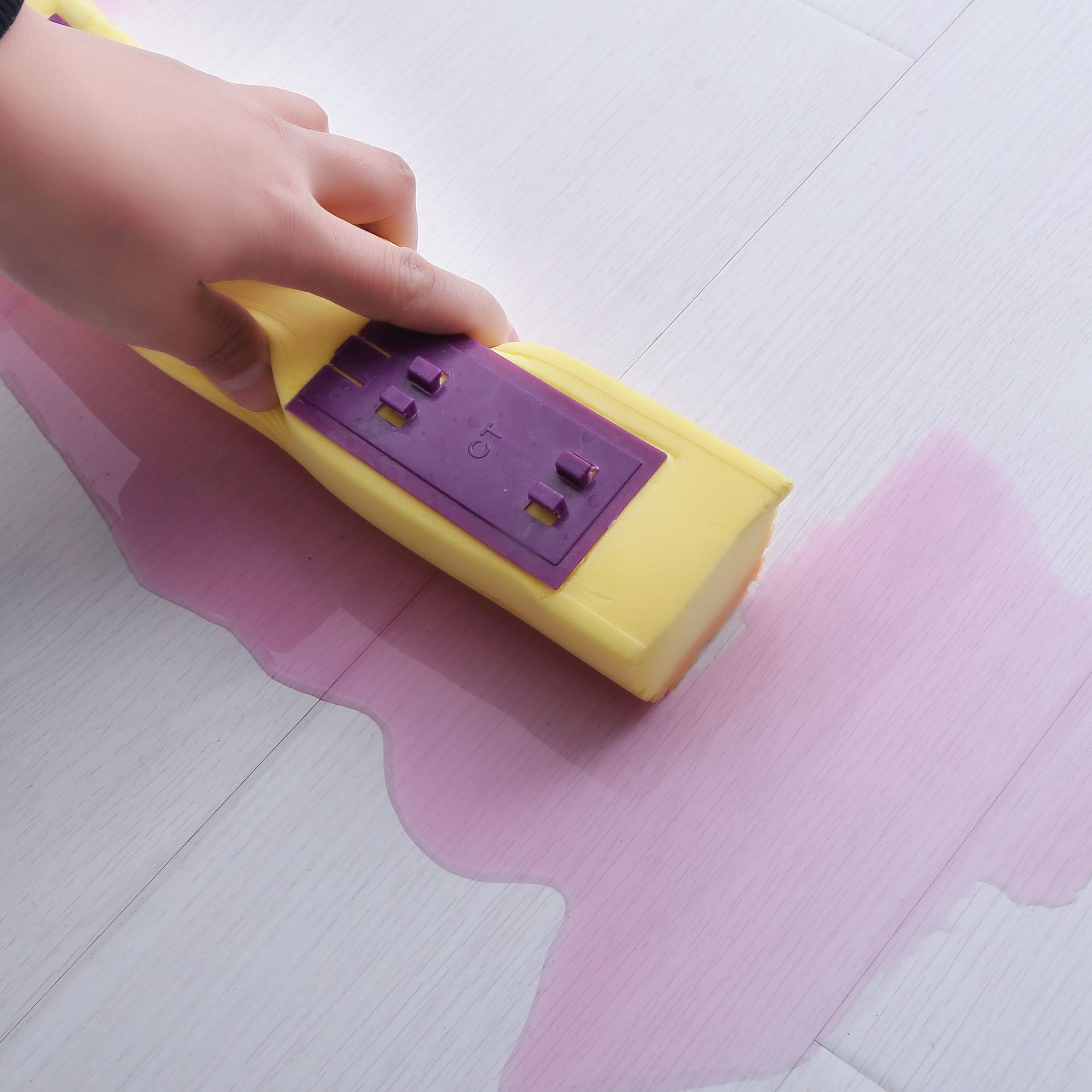 吸水海绵拖把免手洗干湿两用对折挤水地拖寝室大号家用胶棉拖把头详情13