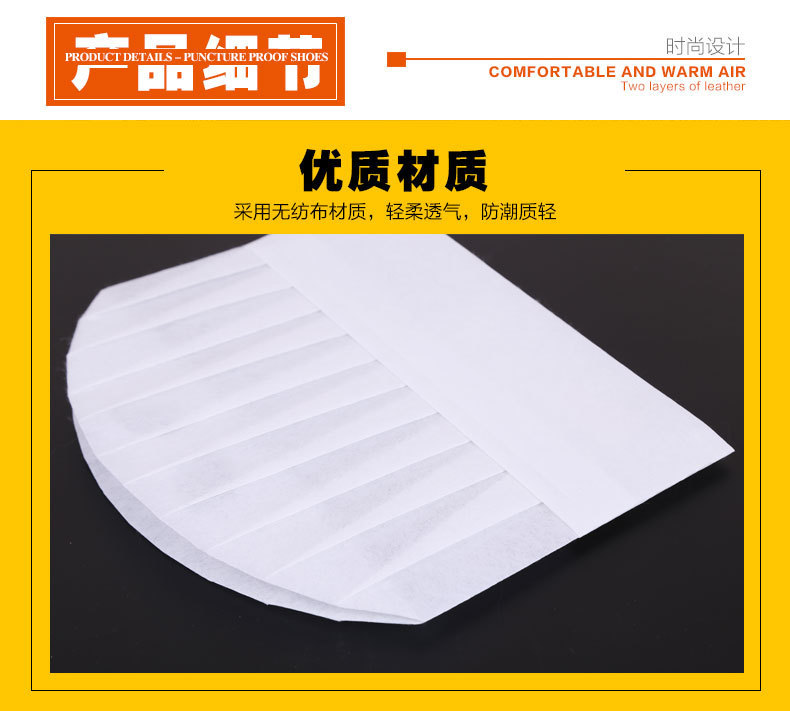 一次性厨师帽无纺布厨师帽纸帽高帽子中帽低帽条形帽加厚工作帽子详情4