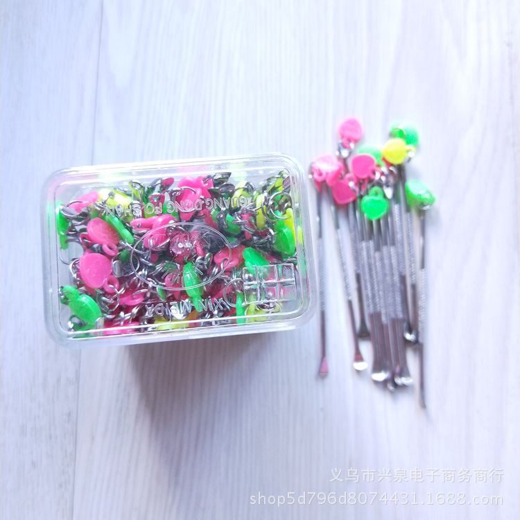 【 Zone 1-4 】【 Heart-shaped Pendant Ear Scoop 】100 yuan per bottle 12,800 yuan per box Ear scoop Metal Ear scoop Key Pendant ear scoop Ear scoop Box Ear picking Small commodity supply 1 yuan product pic 6