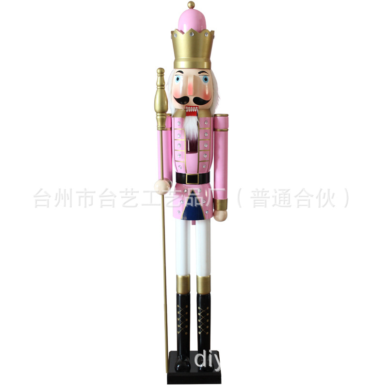 Large nutcracker 150CM in stock, soldier puppet 1.5m, hotel Christmas decorative handicrafts and ornaments pic 10