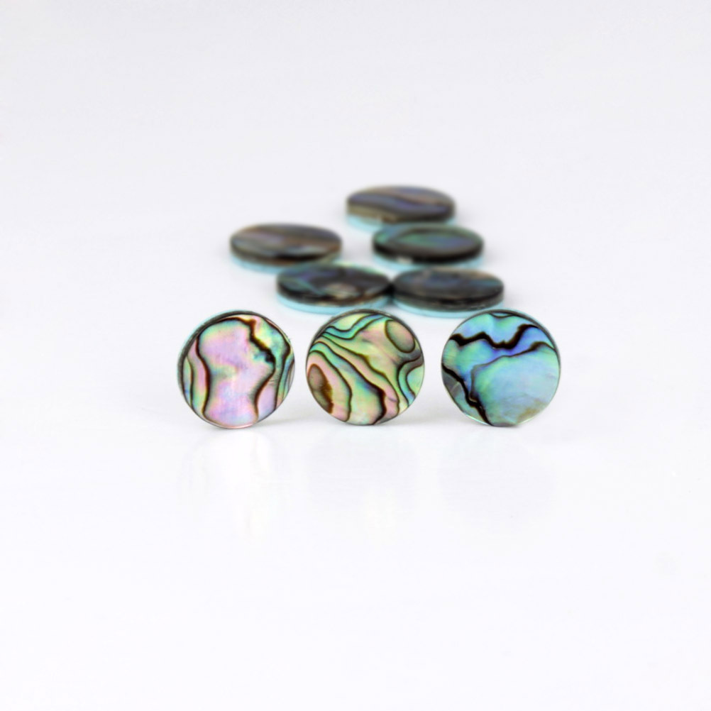 Brass instrument trumpet, abalone shell key buckle, three sets, colorful shell piston key cover, instrument accessories wholesale pic 10