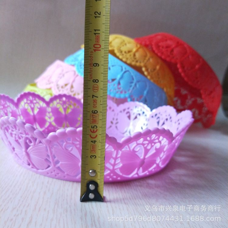 【 Districts 3-7 】 Butterfly-shaped hollowed-out fruit plates 540 yuan per box, wholesale supply for general merchandise. Lace fruit plates, hollowed-out fruit baskets, snack and candy plates, wholesale supply for 1 yuan pic 6