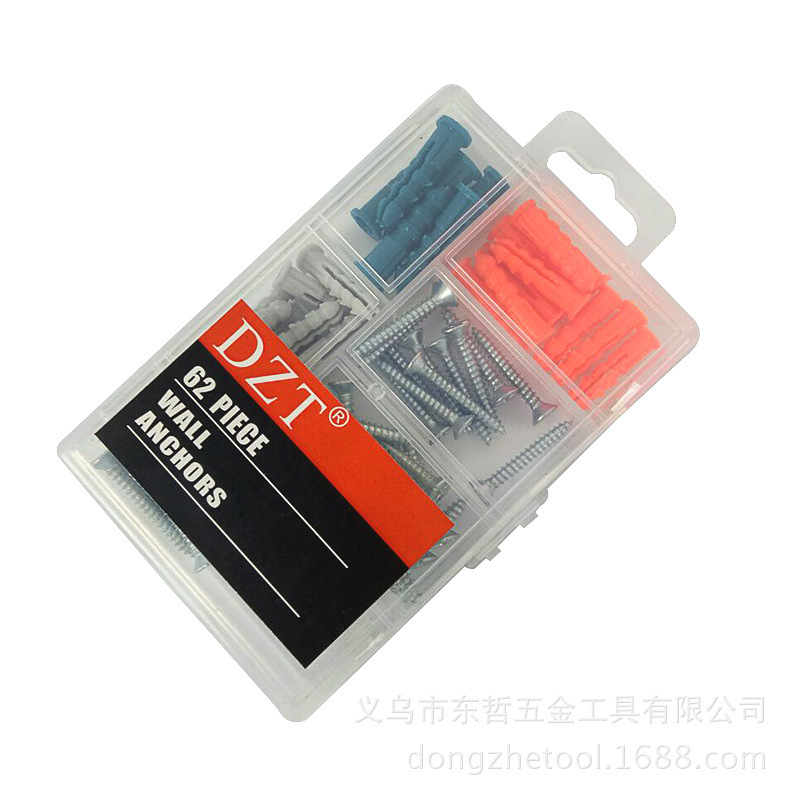 Expansion tube WallAnchors, wall anchors, expansion screws, multi-specification small hardware accessories set pic 28