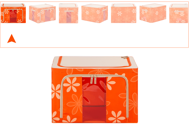 牛津布收纳箱大号可折叠收纳盒装衣被子玩具超大整理箱批发储物详情16