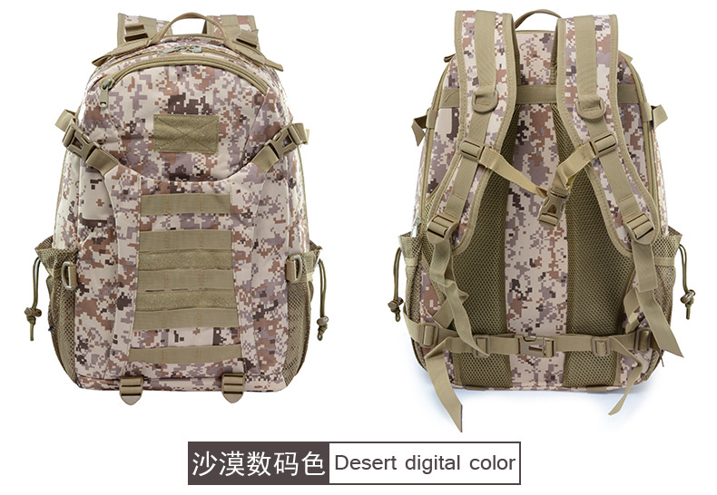 Yitu Leisure Travel Waterproof Camouflage Backpack for Men, large-capacity sports outdoor Tactical Badminton backpack pic 27