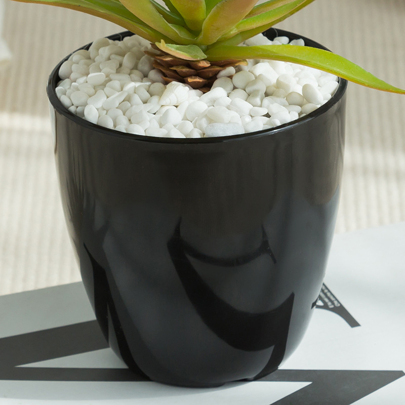 Balcony household succulent plant cultivation POTS, office desk decoration green plant flowerpots, plant plastic flowerpots pic 9