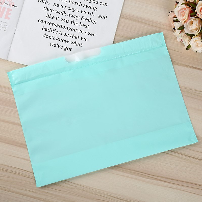 Plastic drawstrap EVA frosted packaging bags for clothing handbags, creative shopping cosmetic gift bags are available upon request pic 18