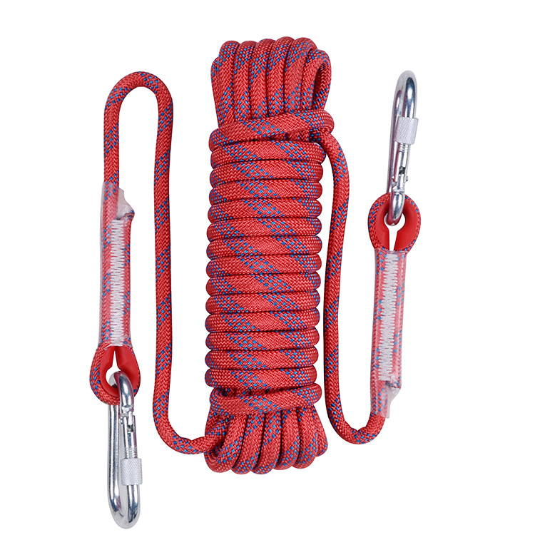 Cross-border discount: Reflective outdoor climbing rope, nylon rope, climbing rope, survival rope, rappelling rope, polyester mountaineering safety rope pic 12