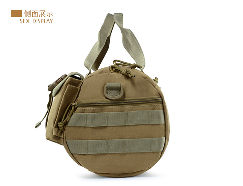 Yitu Mountaineering and Outdoor multi-functional travel Bag, Movement Crossbody Bag, Camping Camouflage bucket Bag, Military Fan Tactical Bag pic 11