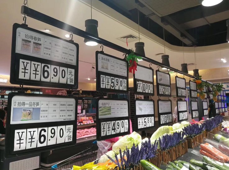A4 fruit and vegetable price tag, double-sided large supermarket erasable price tag, black and green fresh food stall hanging special offer identification card, market fruit prompt hanging tag, market merchant handwritten price tag pic 5