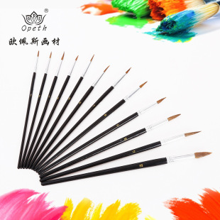 Cross-border Amazon 5-piece oil Painting scraper set, Color mixing scraper Art acrylic painting 5-piece oil painting scraper set pic 7