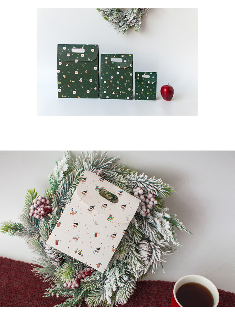 Senyu Ye Christmas Gift Box, Candy Box, gift Candy bag, hand-held flip-top souvenir box bag pic 18